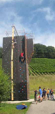 Kletterwand Zaberfeld